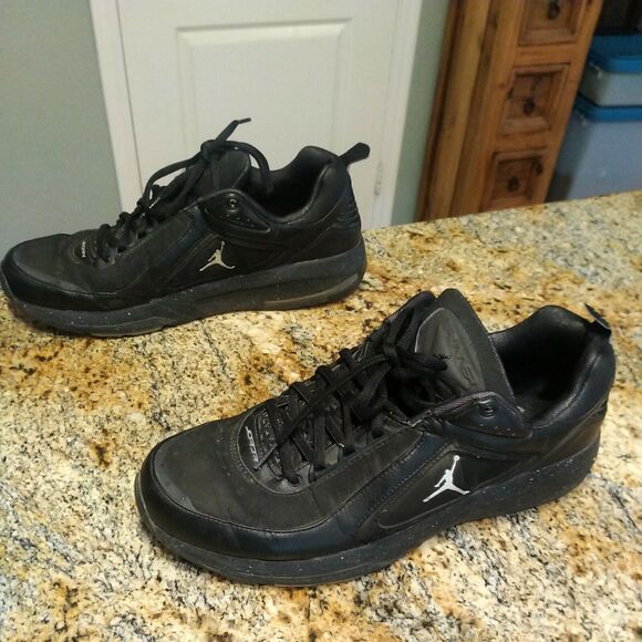 Rare Jordan Trainer Shoes Black 316449-001 Size 11.5 - Picture 3 of 12